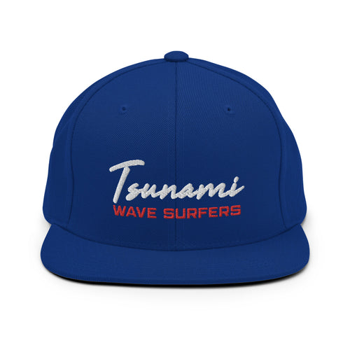 TSUNAMI WAVE SURFERS OG ROYAL Snapback - EShopNDrop