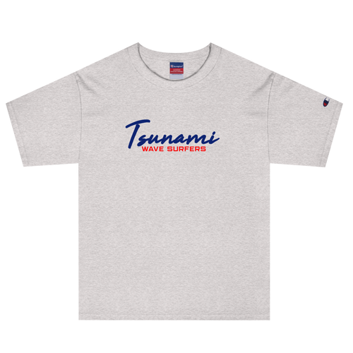 TSUNAMI X Champion WAVE SURFERS T- Shirt - EShopNDrop