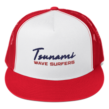 Load image into Gallery viewer, TSUNAMI Wave Surfers Retro Trucker Cap - EShopNDrop
